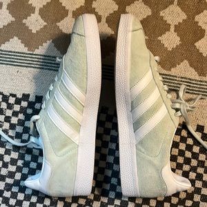 Adidas light Green Gazelles